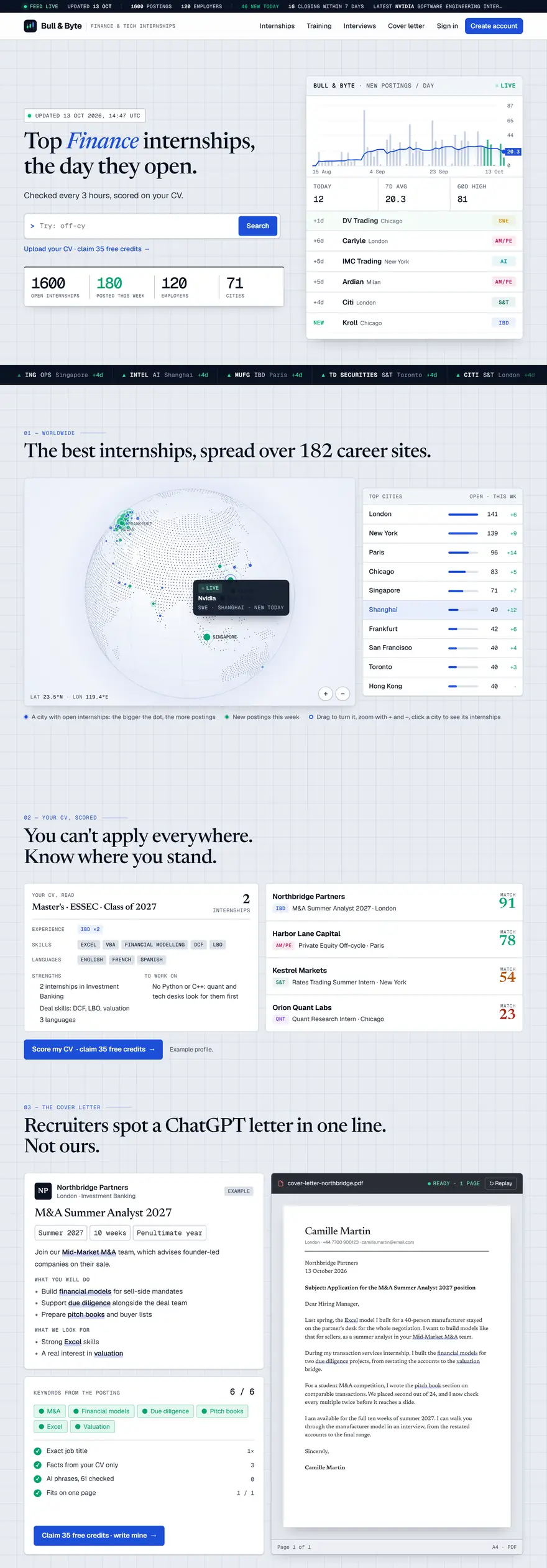 The complete Bull & Byte home page